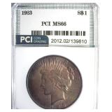 1923 Peace MS66 LISTS $500