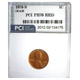 1976-S Cent PR70 DCAM RD LISTS $10000