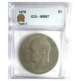 1976 T2 Ike ICG MS67