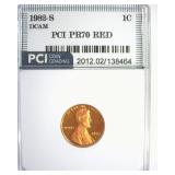 1982-S Cent PR70 DCAM RD LISTS $1800