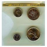 1976 1C 1/2 5 10 Francs BU France