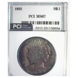 1925 Peace MS67 LISTS $3700