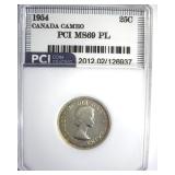1954 50 Cents PCI MS69 PL Cameo Canada