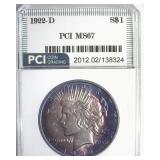 1922-D Peace MS67 LISTS $75000