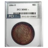 1884-O Morgan PCI MS65+ Incredible Color