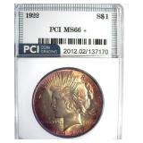 1922 Peace MS66+ LISTS $2500