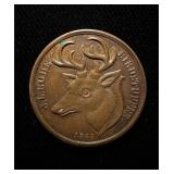 1863 Civil War Token UNC