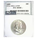 1959 Franklin MS66+ FBL LISTS $800