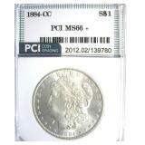 1884-CC Morgan MS66+ LISTS $2000