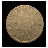 1894 Liberty Nickel F