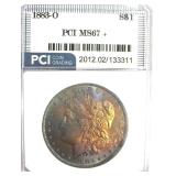 1883-O Morgan MS67+ LISTS $8500