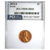 1972-S Cent PR70 DCAM RD LISTS $275 IN 69