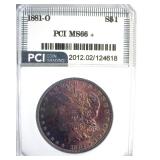 1881-O Morgan MS66+ LISTS $28000