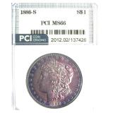 1886-S Morgan MS66 LISTS $8500