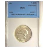 1941 Florin NNC MS63 New Zealand
