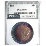 1879 Morgan MS65+ LISTS $775