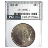 1883-CC Morgan MS67+ LISTS $12000