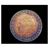 1886 Morgan Beautiful Color