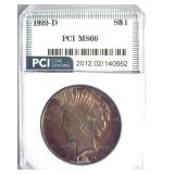 1922-D Peace MS66 LISTS $1850