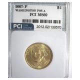 2007-P Pos A $1 Washington PCI MS69