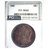 1900 Morgan PCI MS65 Splendid Color