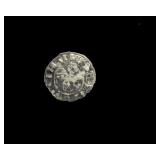1161-1171 AD AR Denier Meaux France