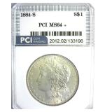 1884-S Morgan MS64+ LISTS $230000