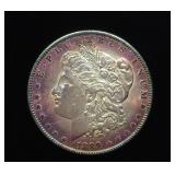 1889 Morgan Purple Toning