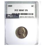 1958 Nickel MS67 FS LISTS $11000 IN 66+ FS