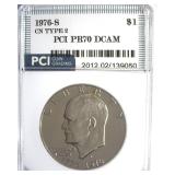 1976-S CN T2 Ike PCI PR70 DCAM