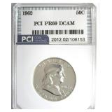 1962 Franklin PR69 DCAM LISTS $3850