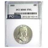 1955 Franklin PCI MS65 FBL