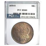 1879-S Morgan MS68 LISTS $6750