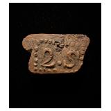 1810 2 Stuiver Java Bonk Rare Copper