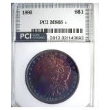 1886 Morgan PCI MS65+ Gorgeous Color