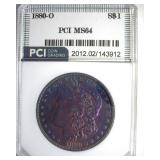 1880-O Morgan MS64 LISTS $1750
