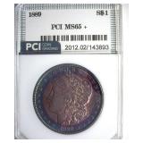 1889 Morgan MS65+ LISTS $425