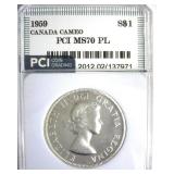 1959 S$1 PCI MS70 PL CAM Canada