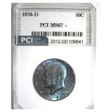 1970-D Kennedy MS67+ LISTS $20000