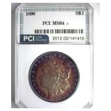 1890 Morgan PCI MS64+ Outstanding Color