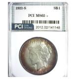 1922-S Peace MS65+ LISTS $7000