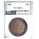 1886 Morgan PCI MS65+ Wonderful Color