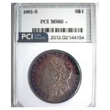 1881-S Morgan PCI MS65+ Great Color