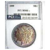 1889 Morgan MS65+ LISTS $425