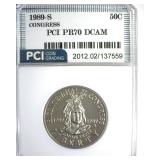 1989-S 50c Congress PCI PR70 DCAM