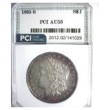1892-S Morgan AU53 LISTS $3400
