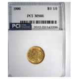 1906 Gold $2.50 MS66 LISTS $1650