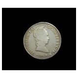 1841-LR 8 Soles XF Bolivia
