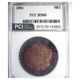 1884 Morgan PCI MS65 Amazing Color