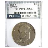 1976-S CN T1 Ike PCI PR70 DCAM